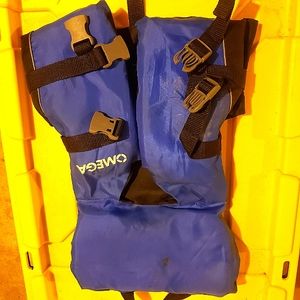 Children's blue life jacket. Infant/Toddler